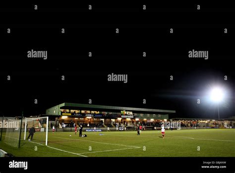 A general view of the raymond mcenhill stadium hi-res stock photography and images - Alamy