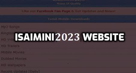 Isaimini 2023 Tamil Dubbed Movies Download