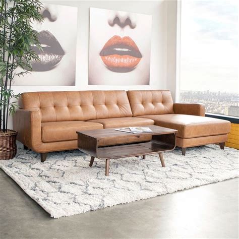 15 Best Ideas Alani Mid-century Modern Sectional Sofas with Chaise