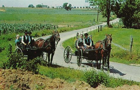 Vintage Travel Postcards: Pennsylvania Dutch Country