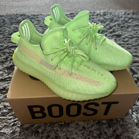 Yeezy Glow 350s x Brand new with tags x bought from... - Depop