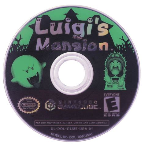 GameCube Reproduction Case NO GAME Luigi's Mansion | ubicaciondepersonas.cdmx.gob.mx