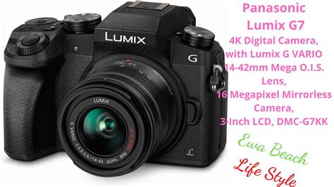 Panasonic Lumix G7 4K Digital Camera, with Lumix G VARIO 14 42mm Mega O ...