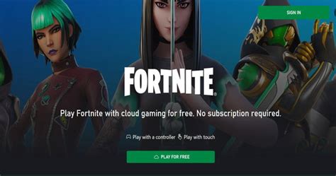 Xbox Cloud Gaming Welcomes Fortnite and Several New Benefits to Its ...