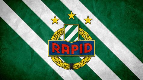 Download Emblem Logo Soccer SK Rapid Wien Sports HD Wallpaper