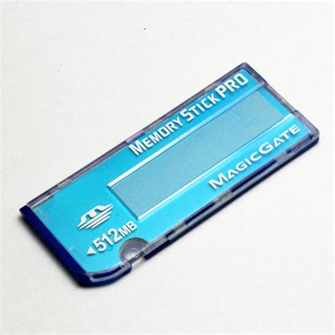 512MB Memory Stick PRO MS Memory Card For SONY old Cameras (Used but in ...