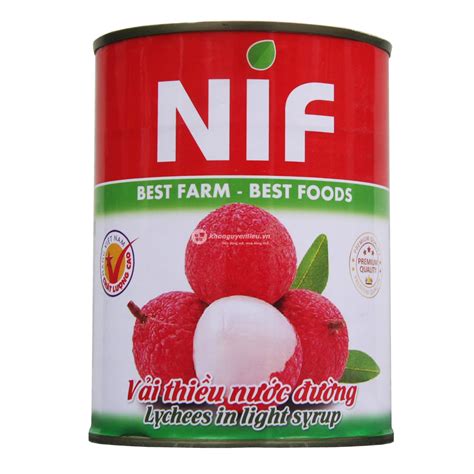 Vải Ngâm Nước Đường NIF - Phacheviet.com