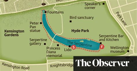 Map Of Hyde Park London - Virgin Islands Map