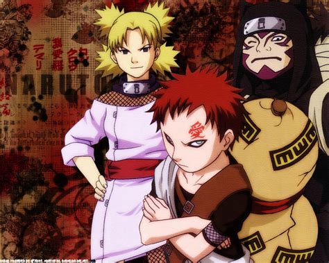 Kankuro, Temari, Gaara - Sand Team Wallpaper (17649628) - Fanpop