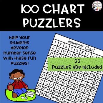 100 Chart Puzzles by Teaching with Amazing Ann | TpT