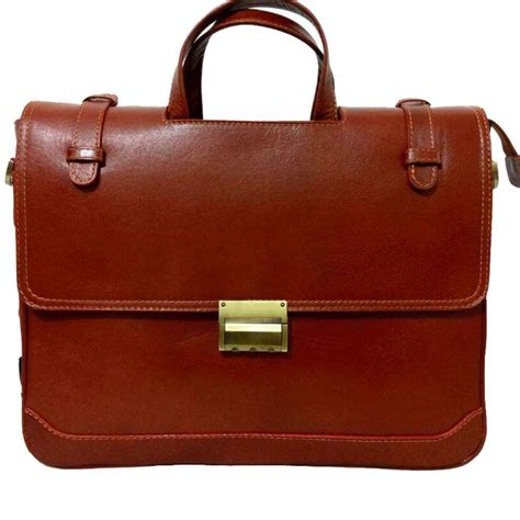 Persian Leather Briefcase - Sima Model - ShopiPersia