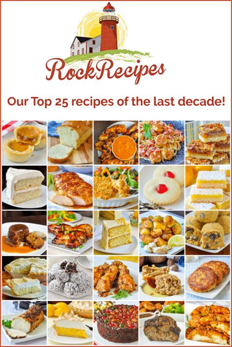 Rock Recipes most popular recipes of the last decade. 25 of the very best!