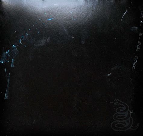 METALLICA The Black Album 2LP 180 Grams Audiophile Blackened Records ...