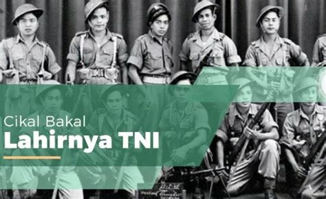 Sejarah Singkat Lahirnya Tentara Nasional Indonesia