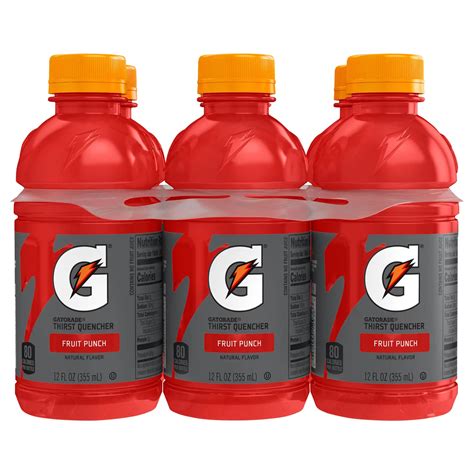 Gatorade Fruit Punch Thirst Quencher 12 oz Bottles - Shop Sports & energy drinks at H-E-B