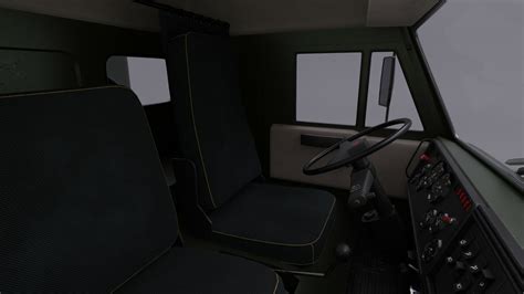 ArtStation - Kamaz 5350 Russian general utility truck with interior ...