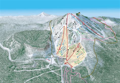 Hoodoo Ski Trail Map, Free Download