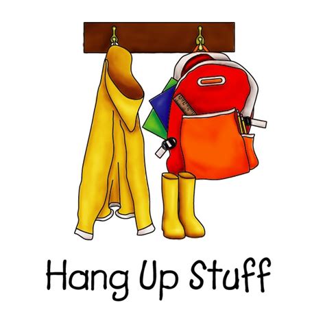 hang up your coat - Clip Art Library