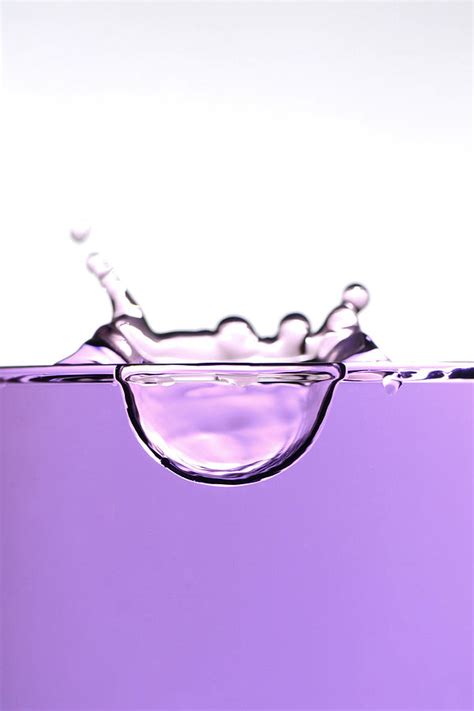 Water Droplet Splash Photograph by Micah Flack