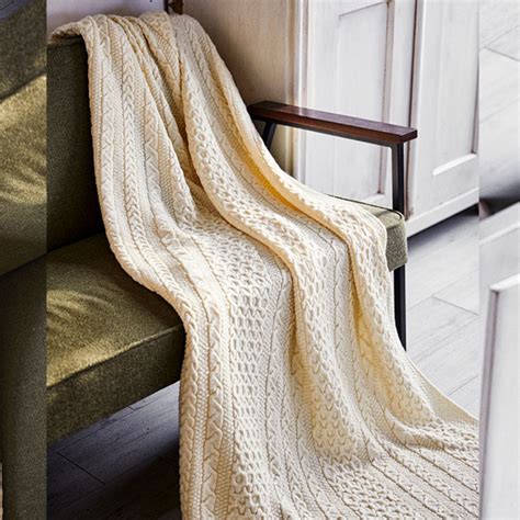 Chunky Knit Throw