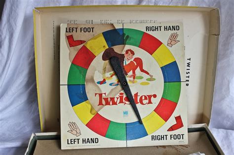 Vintage 1960s Twister Board Game by Milton Bradley C1960s - Etsy