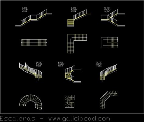 Top AutoCAD Stairs Block