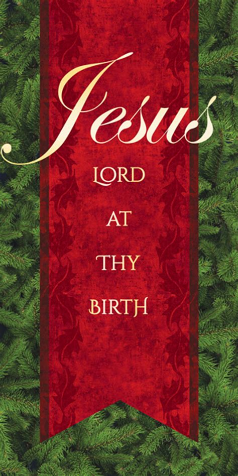 Church Banner - Christmas - Jesus