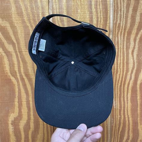 Carhartt WIP Men's Black and White Hat | Depop