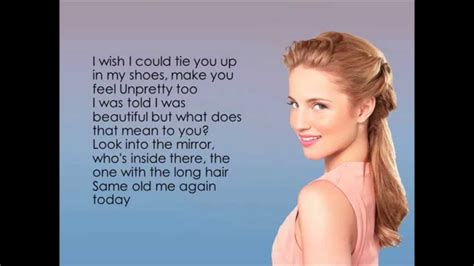 Glee - I Feel Pretty/Unpretty (Lyrics) - YouTube