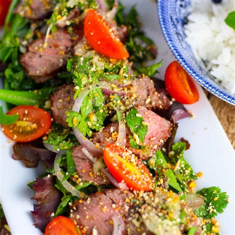 Thai Beef Salad | Platings & Pairings