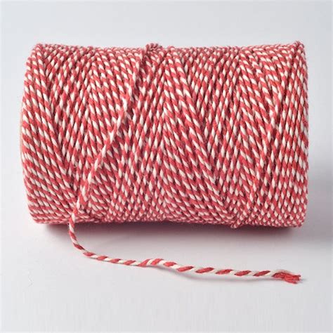 Bakers Twine ~ Red & White | Artcuts