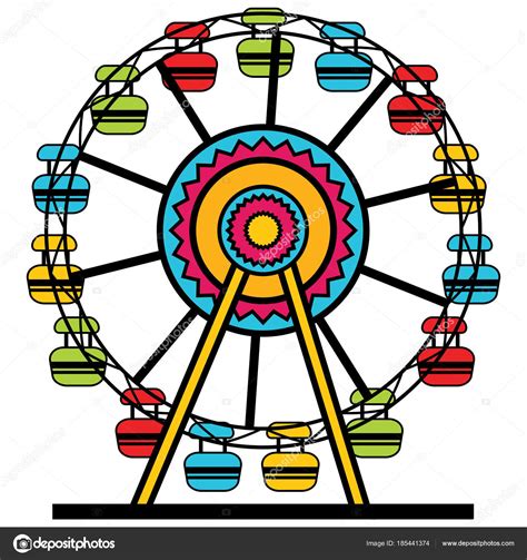 26 best ideas for coloring | Ferris Wheel Clip Art