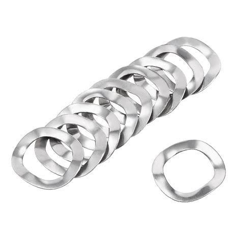 10Pcs 12.5mm x 18mm x 0.3mm 304 Stainless Steel Wave Spring Washer - Walmart.com - Walmart.com