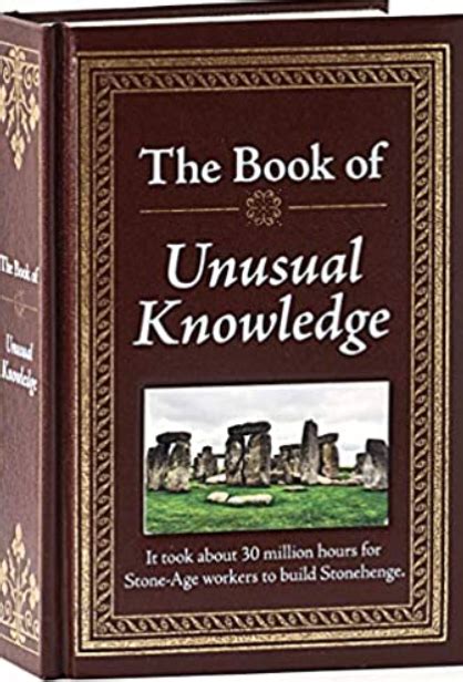 The Book of Unusual Knowledge PDF Free Download - BloggingBubble