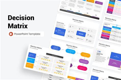 Decision Matrix PowerPoint Template | Nulivo Market