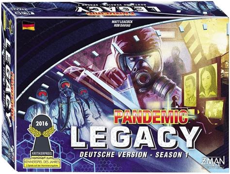 Review – Pandemic Legacy: Season 1 - Geeks Under Grace