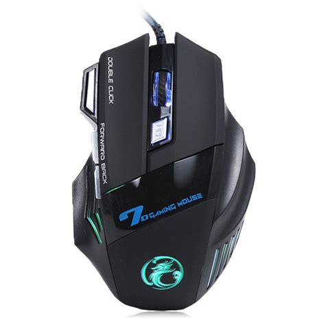Brand Top USB Wired Gaming Mouse Mice X7 Real 3200DPI 7 Buttons LED Optical Computer Mouse For ...