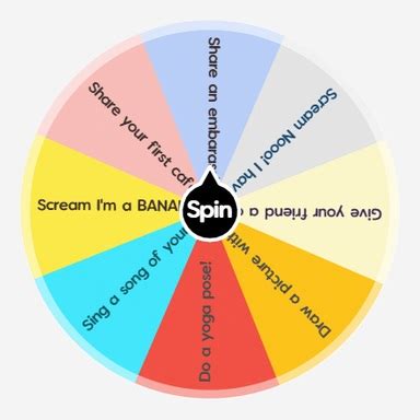 The wheel of dares | Spin the Wheel - Random Picker