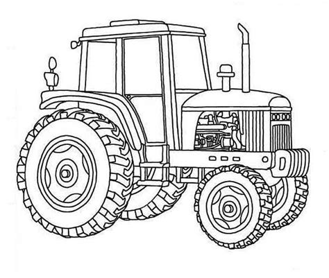 25 Best Tractor Coloring Pages To Print