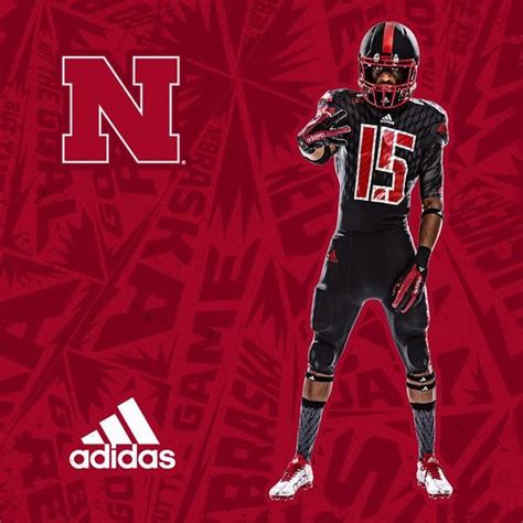 New Nebraska uniforms | Adidas football, Nebraska football, Nebraska ...