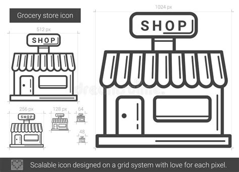 sketch grocery store drawing - Zola Burgos