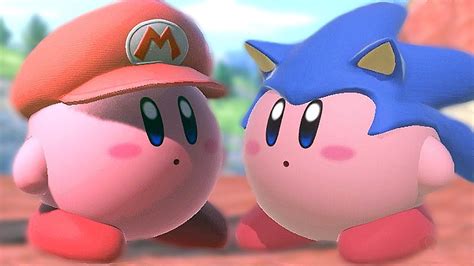 All Kirby Hats and Powers in Super Smash Bros Ultimate (Gourmet Race) | Smash bros, Super smash ...