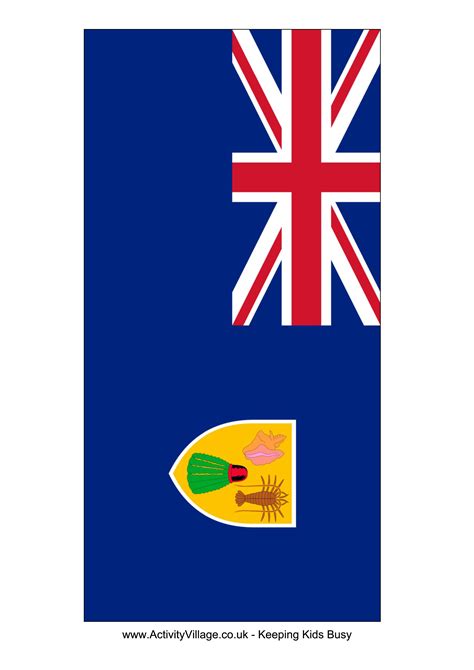 Turks And Caicos Islands Flag - Download this free printable Turks And ...