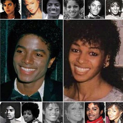 Michael and his sister Rebbie look so much alike 😱 ️ | Michael jackson look alike, Michael ...