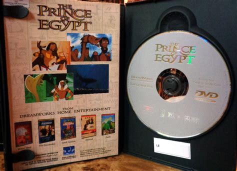 Movies on DVD and Blu-ray: The Prince of Egypt (1998)