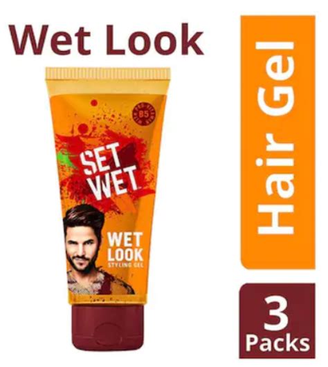 Set Wet Hair Gel Wet look 100 ml ( pack of 3) - OMGTricks