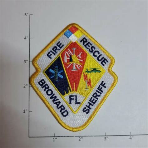 Broward County Fire Rescue Sheriff Department Patch (Florida) | #3855200203