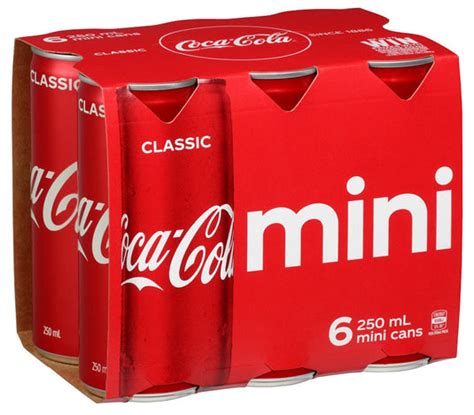 Coca-Cola 6 Pack 250ml Cans – Alcohol Delivery