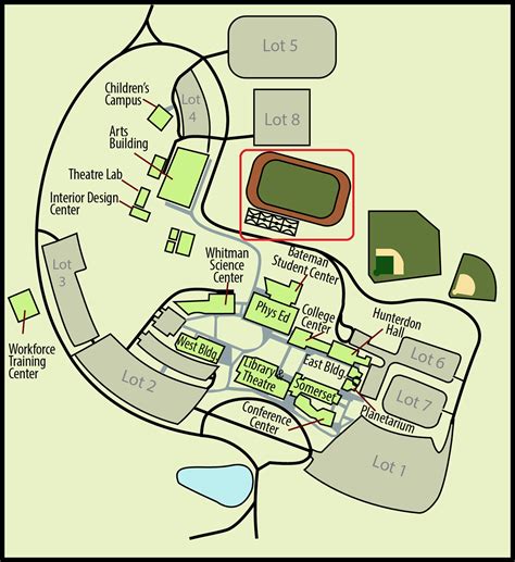 Bridgewater State Campus Map