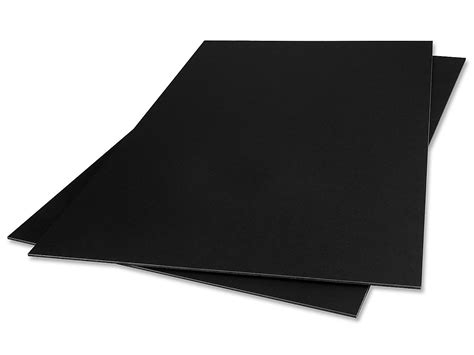 Foam Core Board - 36 x 48", Black, 3/16" thick S-19381 - Uline